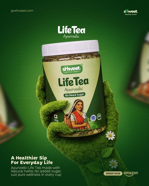 Life Tea Ayurvedic Product Hero
