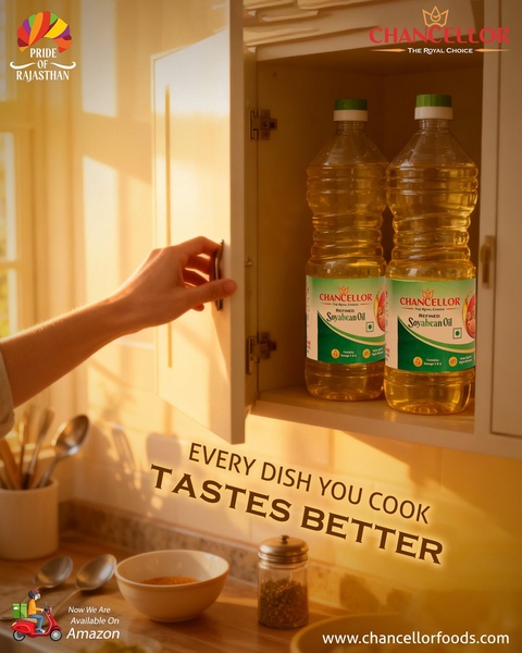 Chancellor Soyabean Oil Kitchen Placement