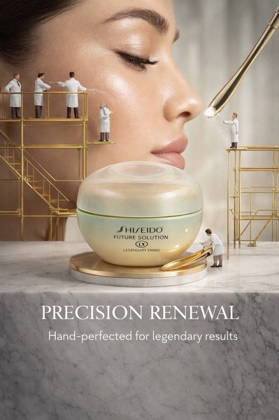 face cream, anti aging cream, moisturizing cream, skincare product, face moisturizer, brand awareness, minimalist, editorial, luxurious, trustworthy, neutral, gold
