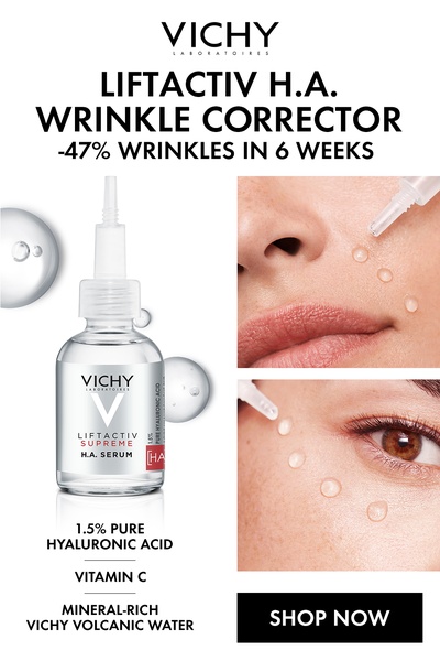 face serum, hyaluronic acid serum, anti wrinkle serum, skincare serum, facial skin treatment, product demo, minimalist, trustworthy, fresh, neutral