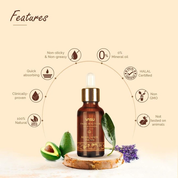 facial oil, beauty oil, face serum, skincare oil, revitalizing oil, product demo, minimalist, trustworthy, fresh, neutral, brown