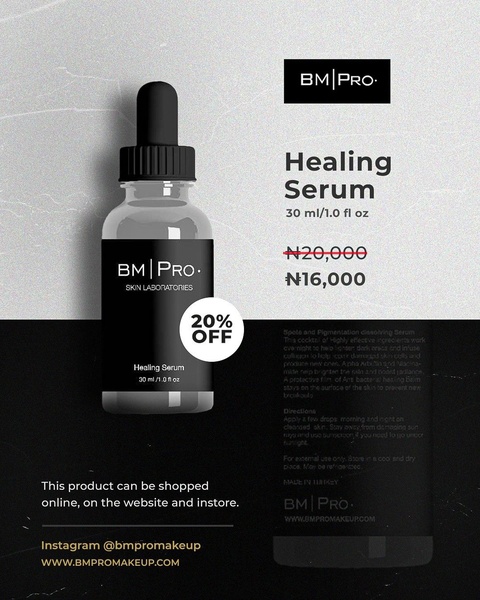 face serum, skincare serum, healing serum, brightening serum, skin treatment, discount offer, minimalist, trustworthy, neutral