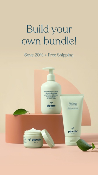 baby shampoo, baby lotion, baby body wash, baby skincare, baby bath products, bundle offer, discount offer, minimalist, calm, fresh, pastel, neutral