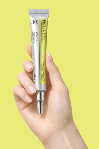 face serum, retinol serum, skin booster, skincare cream, face cream, firming serum, new arrival, minimalist, fresh, trustworthy, yellow, neutral