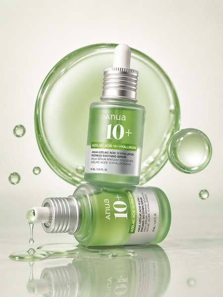 face serum, soothing serum, skincare serum, beauty serum, facial treatment, brand awareness, minimalist, fresh, calm, green, neutral