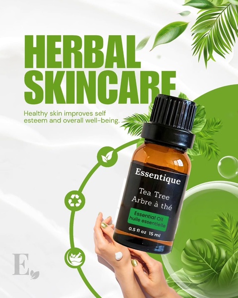 essential oil, tea tree oil, skincare oil, herbal oil, aromatherapy oil, brand awareness, lifestyle, fresh, trustworthy, green, neutral