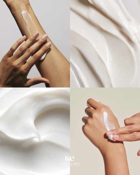 face cream, body lotion, skin moisturizer, skincare cream, hydrating cream, brand awareness, minimalist, lifestyle, calm, fresh, neutral