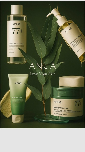 skincare set, face cleanser, toner bottle, skincare pads, beauty products, brand awareness, minimalist, editorial, calm, fresh, green, neutral