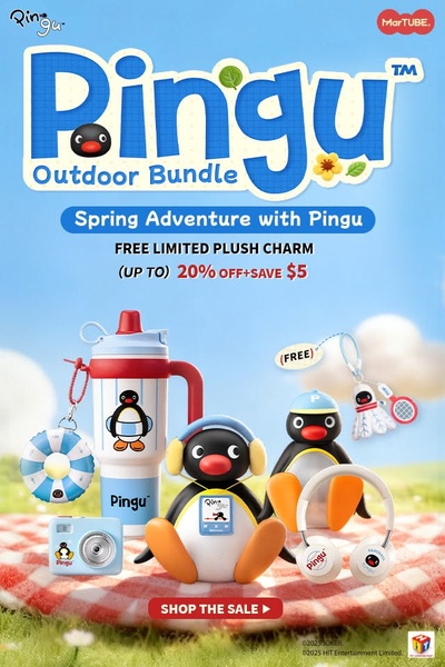 A clean, bright seasonal promotional graphic showcasing a branded outdoor activity bundle for kids with a clear incentive.