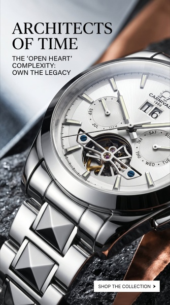 watch, timepiece, luxury watch, mechanical watch, dress watch, wristwatch, brand awareness, product launch, editorial, luxurious, neutral