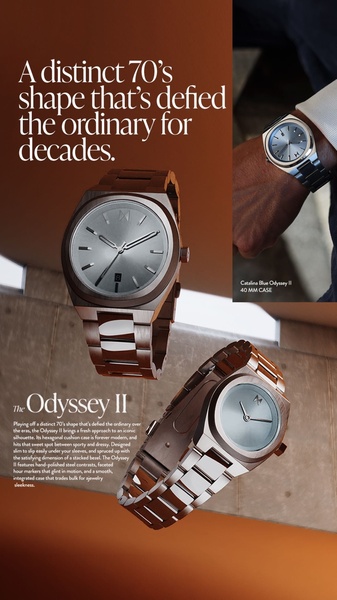 watch, luxury watch, dress watch, timepiece, wristwatch, men's watch, product launch, brand awareness, editorial, lifestyle, luxurious, warm, brown, orange