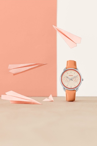 analog watch, wrist watch, leather strap watch, casual watch, fashion watch, new arrival, minimalist, calm, fresh, pink, neutral