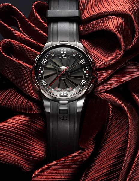 wrist watch, analog watch, luxury watch, automatic watch, sport watch, brand awareness, editorial, minimalist, luxurious, bold, black, red