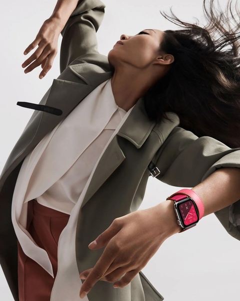smartwatch, digital watch, wrist watch, fitness tracker, smart wearable, brand awareness, editorial, luxurious, energetic, neutral, pink