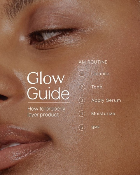 skincare routine, face care, beauty routine, skincare steps, daily skincare, skin care products, facial routine, brand awareness, minimalist, warm, trustworthy, brown, neutral