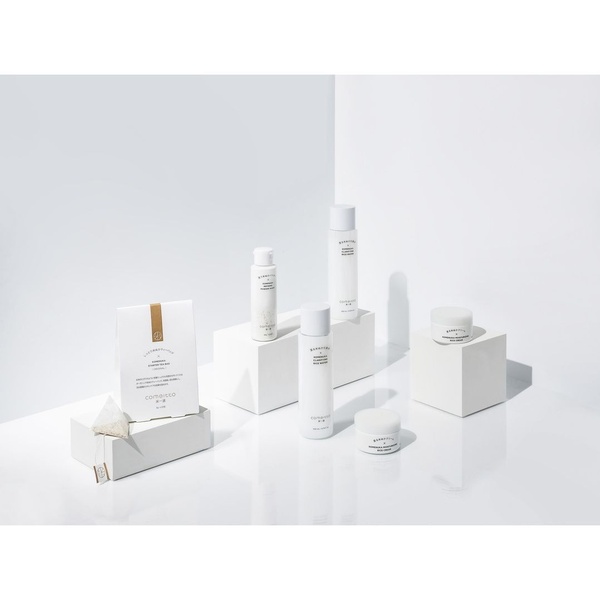 skincare products, facial cleanser, face cream, skin lotion, skincare kit, beauty products, new arrival, minimalist, calm, fresh, neutral