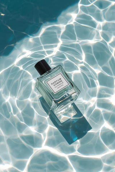 cologne for men, men's fragrance, perfume bottle, scented cologne, grooming fragrance, brand awareness, minimalist, calm, luxurious, blue, neutral