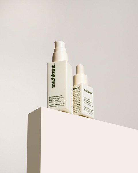 face serum, night serum, resurfacing serum, skincare product, beauty serum, new arrival, minimalist, calm, luxurious, neutral