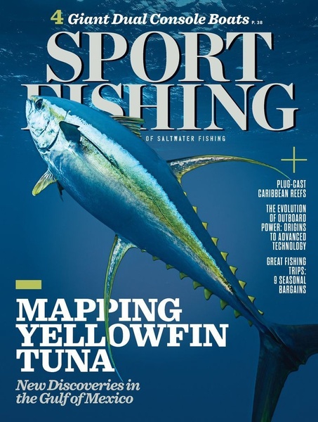 Yellowfin Tuna Editorial Magazine Cover