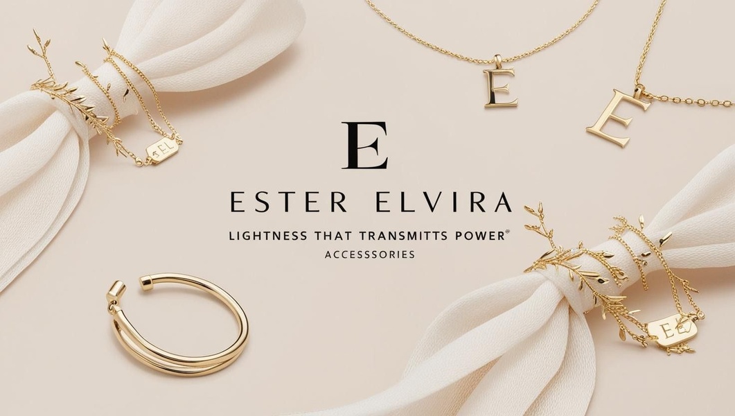 A high-end, clean product flat-lay featuring gold necklaces and a bracelet arranged on a soft, draped white fabric background.
