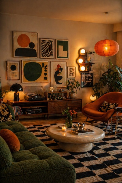 Lifestyle Lounge Chair Staging