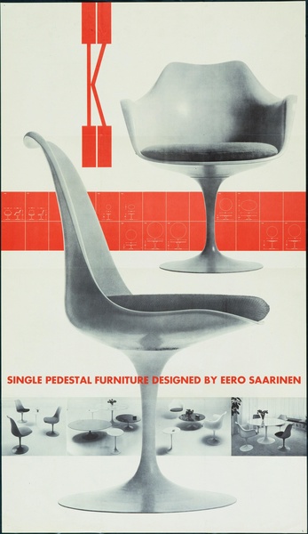 Saarinen Pedestal Furniture Advertisement