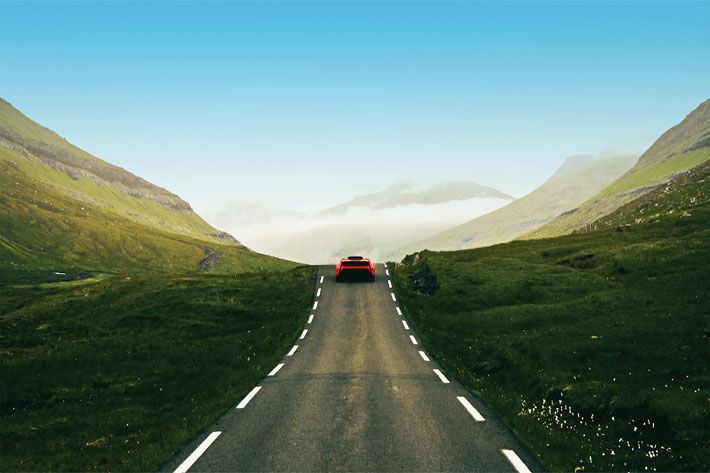 Mountain Road Sports Car Showcase