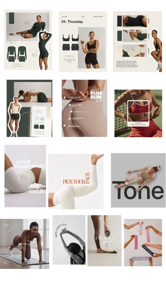 activewear set, workout outfit, gym wear, athletic shorts, sports bra, yoga pants, fitness clothing, new arrival, brand awareness, editorial, minimalist, calm, luxurious, neutral, green, red