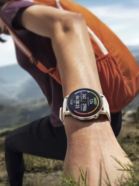 smartwatch, fitness watch, smart watch, gps watch, activity tracker watch, health tracking watch, product launch, brand awareness, outdoor, lifestyle, energetic, fresh, orange, neutral, blue