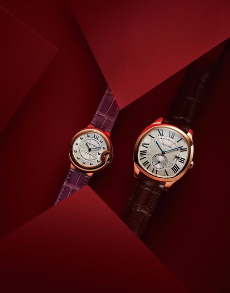 luxury watch, analog watch, leather strap watch, dress watch, wrist watch, brand awareness, minimalist, editorial, luxurious, calm, red, brown