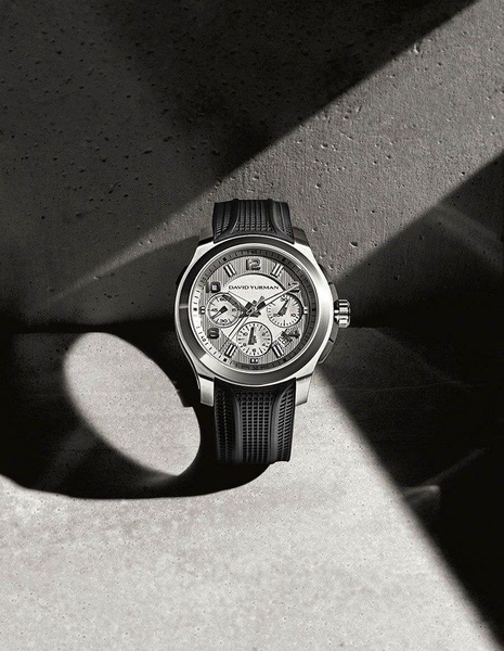 chronograph watch, analog watch, luxury watch, mens watch, stainless steel watch, rubber strap watch, brand awareness, minimalist, editorial, luxurious, bold, neutral, black