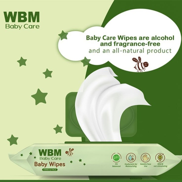 baby wipes, infant wipes, fragrance free wipes, natural baby wipes, sensitive skin wipes, baby face wipes, brand awareness, product launch, minimalist, fresh, trustworthy, green, neutral