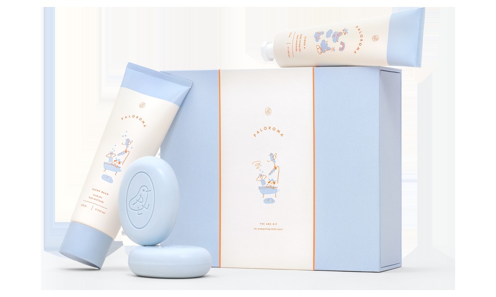 baby skincare set, baby body wash, baby moisturizing cream, baby soap bar, infant bath set, baby grooming kit, new arrival, gift guide, minimalist, calm, fresh, pastel, neutral