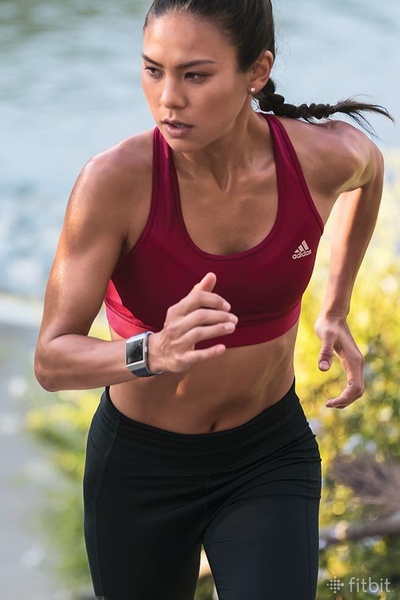 fitness tracker, smart watch, activity tracker, fitness watch, health tracker, wearable tracker, brand awareness, product launch, outdoor, lifestyle, energetic, bold, red, black, neutral
