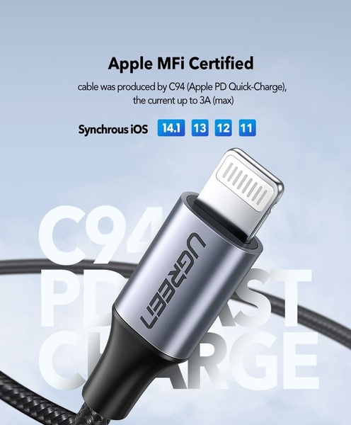 Lightning Cable MFi Certification Ad