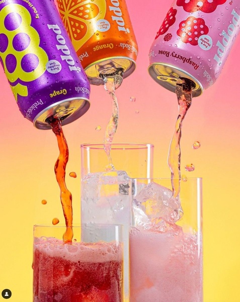 Prebiotic Soda Motion Pour
