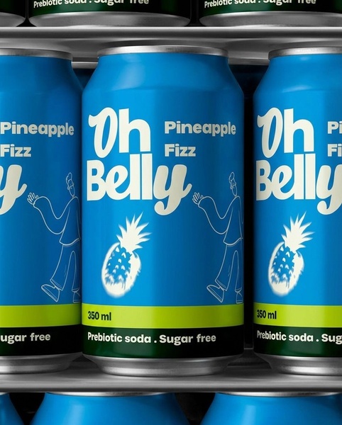 Oh Belly Pineapple Fizz Product Hero