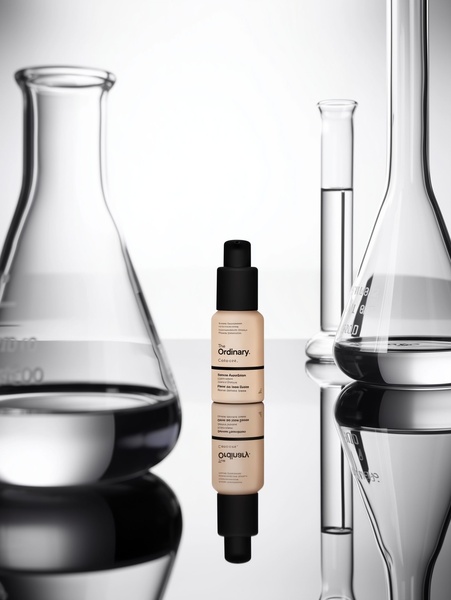liquid foundation, face makeup, serum foundation, skin tint, cosmetic serum, bestseller push, minimalist, trustworthy, calm, neutral