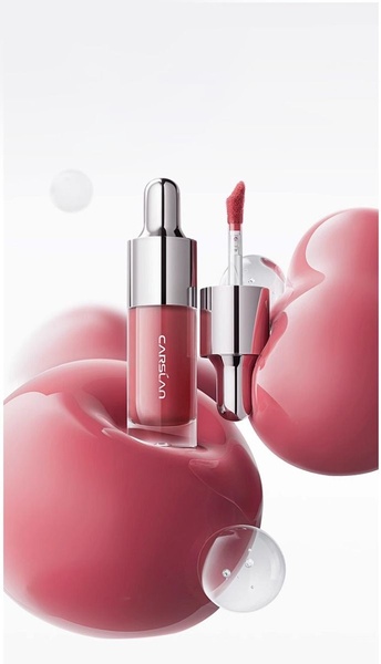 lip tint, liquid lipstick, lip gloss, lip stain, makeup, product demo, bestseller push, minimalist, editorial, fresh, luxurious, pink, neutral