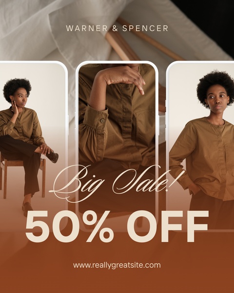 blouse, shirt, top, button up shirt, long sleeve shirt, women's shirt, dress shirt, sale promotion, editorial, luxurious, warm, brown, neutral