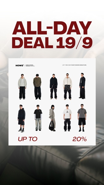 streetwear, casual clothing, urban wear, hoodies, sweatshirts, joggers, street fashion, daily deal, sale promotion, minimalist, bold, trustworthy, red, neutral