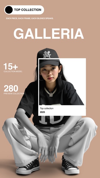streetwear, urban clothing, casual wear, fashion collection, apparel set, street fashion, clothing line, new arrival, brand awareness, modern typography, lifestyle, bold, fresh, brown, neutral
