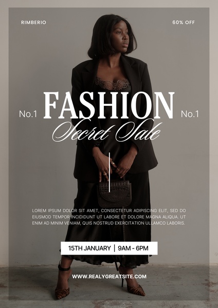fashion sale, secret sale, fashion event, clothing sale, style event, sale promotion, editorial, luxurious, neutral, black