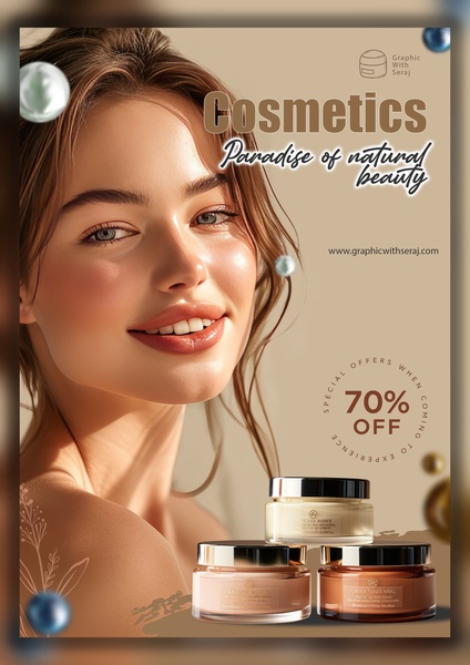 skincare cream, face cream, moisturizer, beauty cream, facial moisturizer, skin care products, cosmetic cream, sale promotion, lifestyle, warm, luxurious, brown, neutral