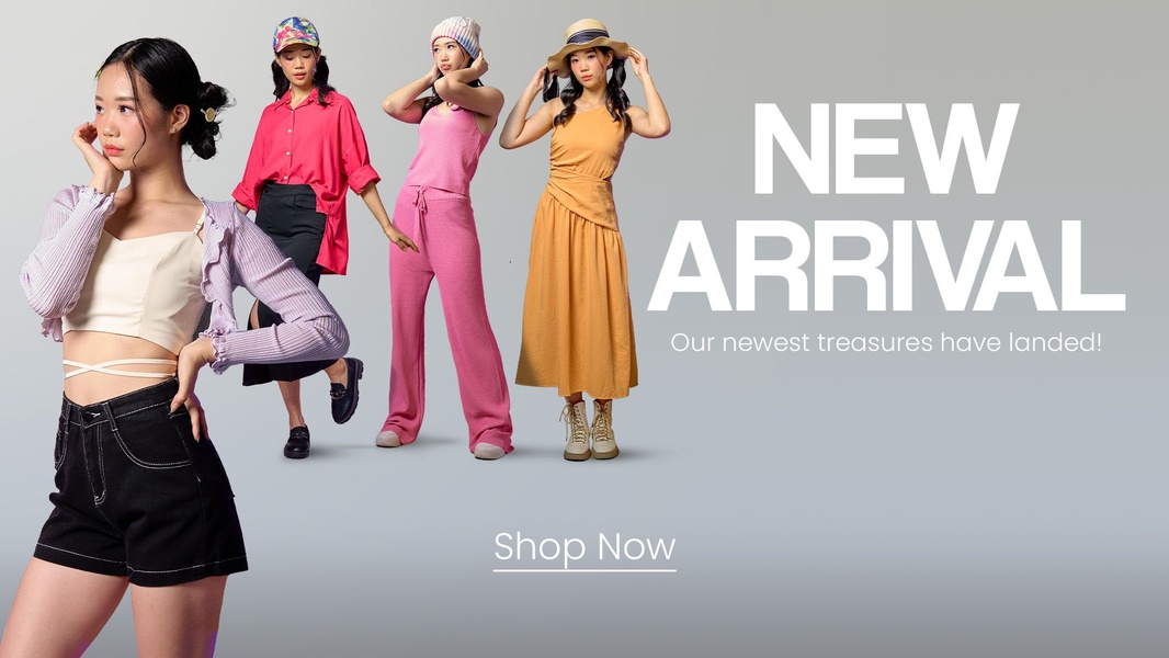 women clothing, casual outfits, summer tops, wide leg pants, midi dress, crop top, shorts, new arrival, brand awareness, minimalist, editorial, fresh, energetic, neutral, pink, yellow