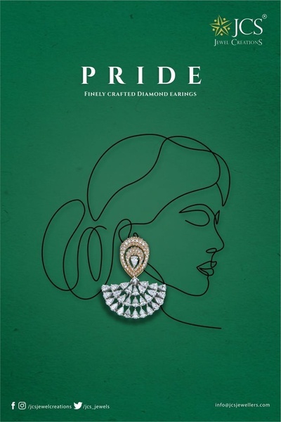 Pride: Finely Crafted Diamond Earrings