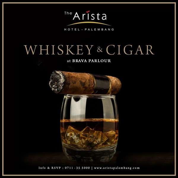 Whiskey and Cigar Pairing Creative