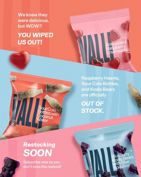 gummy candy, gummy bears, sour candy, fruit gummies, candy snacks, gummy sweets, social proof, bestseller push, minimalist, modern typography, playful, bold, pink, red, blue