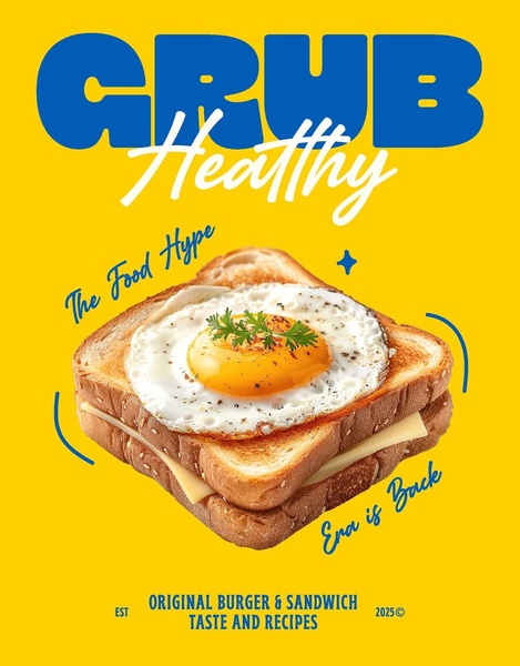 Grub Healthy Sandwich Concept