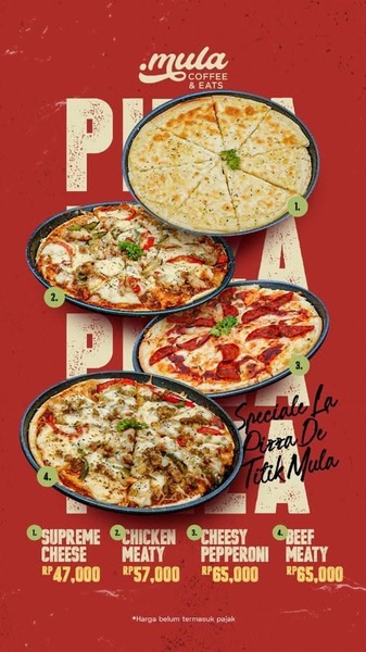 Pizza Menu Showcase